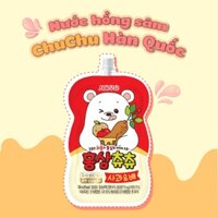 Gói Lẻ Nước Hồng Sâm Chuchu (chu chu) Vị Táo Lê, Nước Hồng Sâm Hàn Quốc Dạng Gói, Nước Hồng Sâm Cho Bé