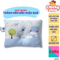 Gối lõm chống bẹp đầu cho bé KU.KU Duckbill KU2073 21x28cm