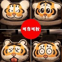 Gối lớn hình hổ, gối ngủ văn phòng, gối tựa lưng, gối sofa phòng khách, gối ngồi, chăm sóc xe hơi Xilang Q3IV