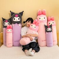 Gối lớn Tròn 60cm 80cm 100cm Gối ôm cho bé hình Kuromi Melody Stitch Hello Kitty Cinnamon Sanrio siêu đáng yêu, hàng cao cấp chất nhung êm ái mềm mại