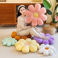 Gối lông thỏ hình hoa cúc, đệm ghế văn phòng, đệm ngồi tatami hoa hướng dương, thảm sàn, gối cánh hoa XOQH