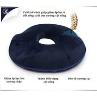 Gối Lót Ghế Ngồi Y Tế Cho Người Bệnh Trĩ, Chống Ê Nhức Mông