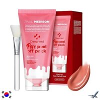 Gói lột lỗ chân lông màu đỏ sâu PAUL MEDISON 155ml