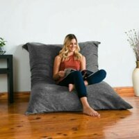 Gối Lười Hạt Xốp kích thước 110cm*150cm ( chưa kèm hạt xốp ) chất liệu Nhung êm ái , đã có ruột , đường may tỉ mỉ