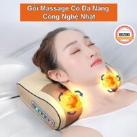 Gối Massage Cổ Hồng Ngoại Cao Cấp - Gối Massage Hồng Ngoại Trị Liệu Đau Cổ Gáy Công Nghệ Nhật