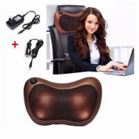 Gối Massage Cổ Vai Gáy Hồng Ngoại 8 Bi , Máy Massage Vai Gáy Tại Nhà