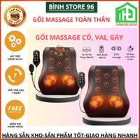 Gối Massage Cổ Vai Gáy KL-19 Gối Massage Hồng Ngoại Loại 1 Chính Hãng Công Nghệ Nhật Bản (Mẫu Mới 2024)