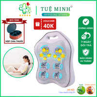 Gối massage cổ vai gáy MISUKO LA-96 [ BẢO HÀNH 24 THÁNG ] máy massage lưng cột sống, máy massage lưng hồng ngoại