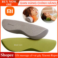 Gối massage cổ vai gáy Xiaomi Repor, chống đau cổ vai gáy, lưu thông khí huyết hồng ngoại, điều khiển qua app