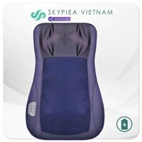 Gối massage hồng ngoại - SKYPIEA - model 2022 SK-2213 - đầu mát-xa cải tiển, con lăn 4D - đệm massage toàn thân