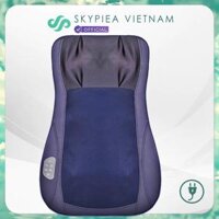 Gối massage hồng ngoại - SKYPIEA - model 2022 SK-2213 - đầu mát-xa cải tiển, con lăn 4D - đệm massage toàn thân - Dùng Điện