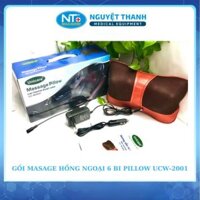 Gối Massage Hồng Ngoại 6 Bi PILLOW WC-2001 -  Đơn vị : 1 Cái