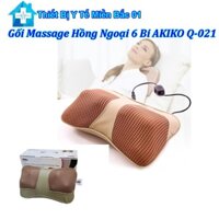 Gối Massage Hồng Ngoại 6 Bi AKIKO Q-021