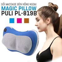 Gối Massage Hồng Ngoại 6 Bi Magic Pillow Puli PL-819B