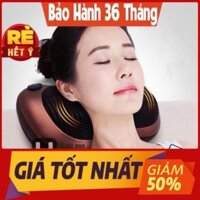 GỐI MASSAGE HỒNG NGOẠI 8 BI ( BẢO HÀNH 36 THÁNG)