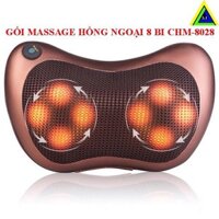 Gối Massage Hồng Ngoại 8 Bi CHM-8028- công nghệ nhật bản