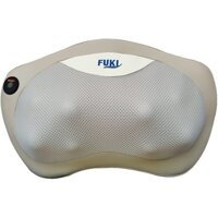 Gối massage hồng ngoại đau vai cổ lưng Fuki FK-568E (Pin sạc)