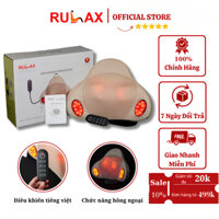 Gối Massage Hồng Ngoại Phiên Bản Sạc Pin Cao Cấp RL18 PLUS Mát Xa Đa Năng Giúp Giảm Đau Mỏi Hiệu Quả
