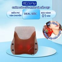 Gối Massage Lưng Cổ Vai Gáy BM-L16 Hồng Ngoại Kết Hợp Rung Massage Hỗ Trợ Giảm Mệt Mỏi Đau Nhức Ở Lưng Cổ Vai Gáy