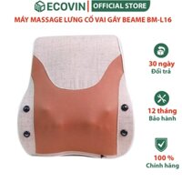 Gối massage lưng và cổ hồng ngoại chính hãng