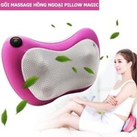 GỐI MASSAGE MAGIC PL-819 ( 6 BI 2 CHIỀU ). Gối massage hồng ngoại Magic Masseger Pillow PL-819