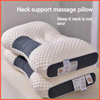 Gối massage nhà bảo vệ kháng khuẩn cột sống cổ tử cung gối hỗ trợ giấc ngủ không sụp đổ gối nhớ gối nằm