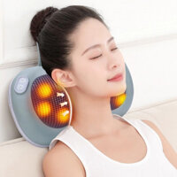 Gối Massage Nhiệt Hồng Ngoại Sạc Pin RULAX 20B (RL18) Bi Xoay Trải nghiệm matxa chuyên sâu tuyệt vời bảo hành 12 tháng