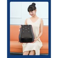 Gối massage vai gáy toàn thân đa năng cao cấp y tế giá sỉ gối massage hồng ngoại 8 bi, tặng bộ trang điểm 2 món QTPN 8/3