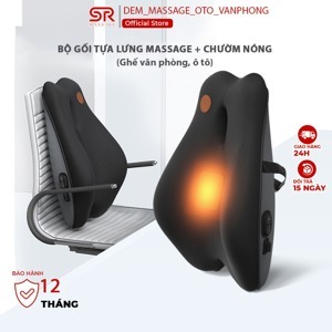 Gối massage văn phòng, Massage cột sống và cơ lưng