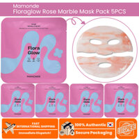 Gói mặt nạ đá cẩm thạch hoa hồng Mamonde Floraglow 5 chiếc