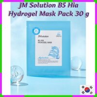 Gói mặt nạ Hydrogel JM Solution B5 30g | Hydrat hóa | Làm dịu da | Mặt nạ Hydrogel