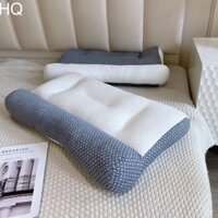 Gối mat xa sợi cotton thoáng khí Japan kích thước 50x70 hỗ trợ đau mỏi vai gáy