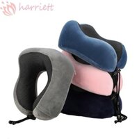 Gối Máy Bay Cổ Tử Cung HUNIU, Đệm Cổ Di Động Mềm Mại, Cổ Massage Có Túi Điện Thoại Độc Đáo Gối Cổ Hình Chữ U Thoải Mái Ghế