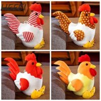 Gối mềm gà HEFEI, Đồ chơi nhồi bông gà gà thực tế, Gối ngủ Hoạt hình 30cm Búp bê nhồi bông gà con có thể nhồi bông Đồ chơi trẻ em
