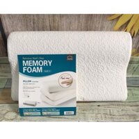 Gối Memory Foam 50D Hình Cong Lock&amp;Lock HLW111 50 x 30 cm - Trắng