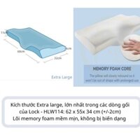 Gối Memory foam 50D Lock&Lock HLW114