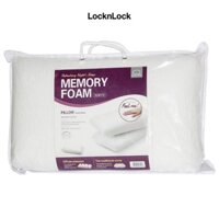 Gối Memory foam 50D Lock&Lock HLW112, hình dáng thường, kích thước 500*300*100mm, trọng lượng 500g