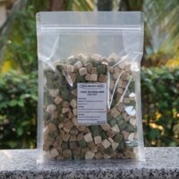 Gói Mix 500gr: Gà Viên, Gan Gà, Cỏ Viên cho chó mèo