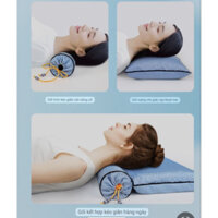 Gối moxa Hoa băng lụa. Gối ngải cứu kiều mạch vải hoa lụa băng cao cấp