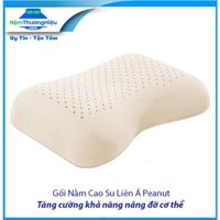 Gối Nằm Cao Su Liên Á Peanut - Nệm Chính Hãng Bán Lẻ Giá Sỉ