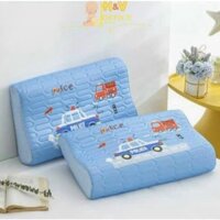 Gối nằm cho bé, Gối cao su latex trẻ em mền mát kích thước 30cm x50cm