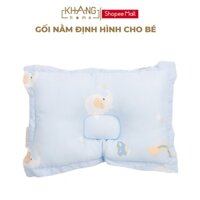 Gối Nằm Cho Bé Sơ Sinh Khang Home -  Thoáng Mát Và Thấm Hút Nhanh
