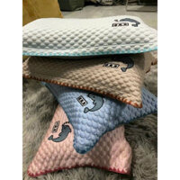 Gối nằm cho bé trần hạt đậu 3d gối hạt matssage vây cá cho bé