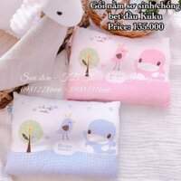 Gối nằm sơ sinh chống bẹt đầu