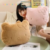 Gối Ném CORTINA, Gối Hello Kitty Mềm Thú Nhồi Bông, Đệm Lưng Hoạt Hình Lông Tơ Dễ Thương Cho Sofa Phòng Ngủ