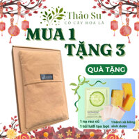 Gối Ngải Cứu Chườm Nóng Giảm Đau Cổ Vai Gáy, Lưng Bụng - Dùng Lò Vi Sóng