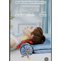 Gối ngải cứu trà vỏ kiều mạch vải hoa lụa băng cao cấp. Gối ngải cứu kê cột sống cổ