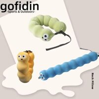 Gối nghỉ trưa GOFIDIN, Gối hình chữ U di động mềm mại, Gối xốp nhớ hình chữ U Gối du lịch Ngủ văn phòng