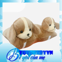 Gối ngồi xe máy cho bé hình cún con