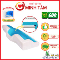 Gối Ngủ Cao Su Non công thái học BM-S106 Cho Người Đau Cổ Vai Gáy, Thoái Hoá Đốt Sống Cổ [CHÍNH HÃNG]